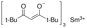 Tris(2,2,6,6-tetramethyl-3,5-heptanedionato)samarium(III) - CAS:15492-50-9 - Sm(TMHD)3, Sm(dpm)3, Samarium tetramethylheptanedionate, Samarium-tris(dipivaloylmethane), (Dipivalomethanato)samarium(IV)